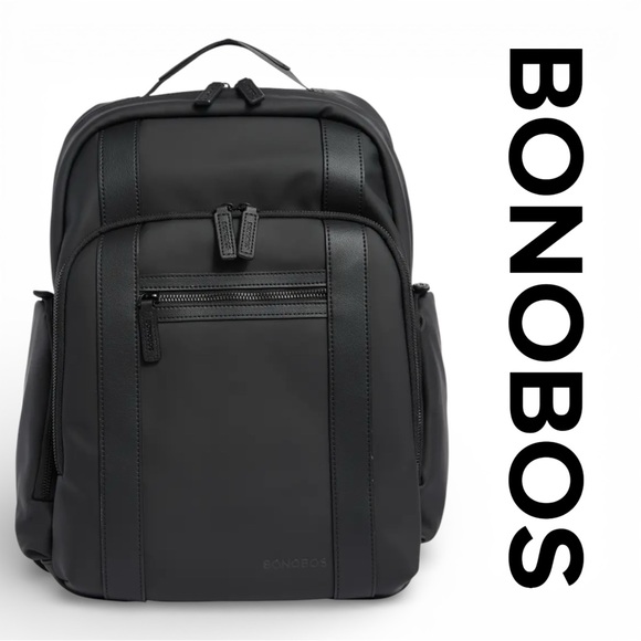 Bonobos Other - Bonobos Backpack Men Black Laptop Travel Modern